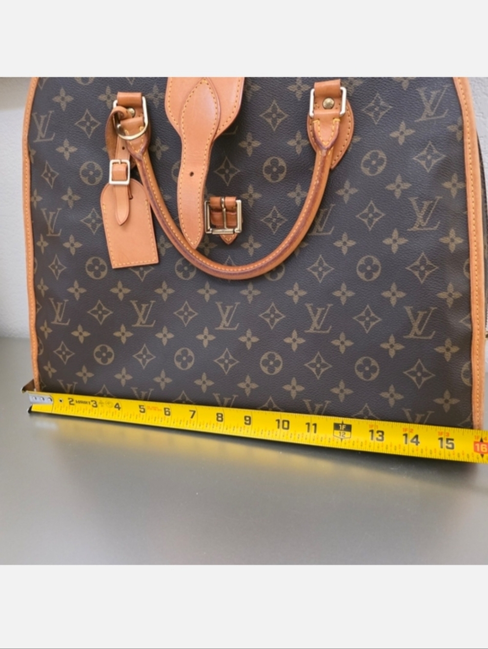🤎 Louis Vuitton *VERY RARE* Monogram Rivoli Briefcase Tote Satchel Authentic - Picture 13 of 16